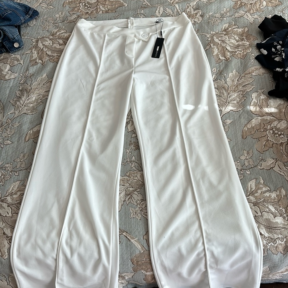 NWT white pants size 3x